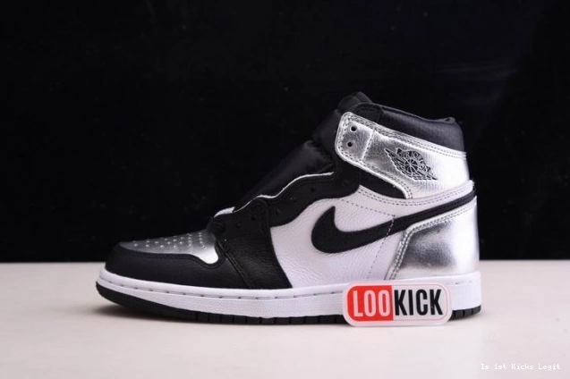 1 JORDAN OG CD0461-001 HIGH SILVER AIR WMNS TOE 0707